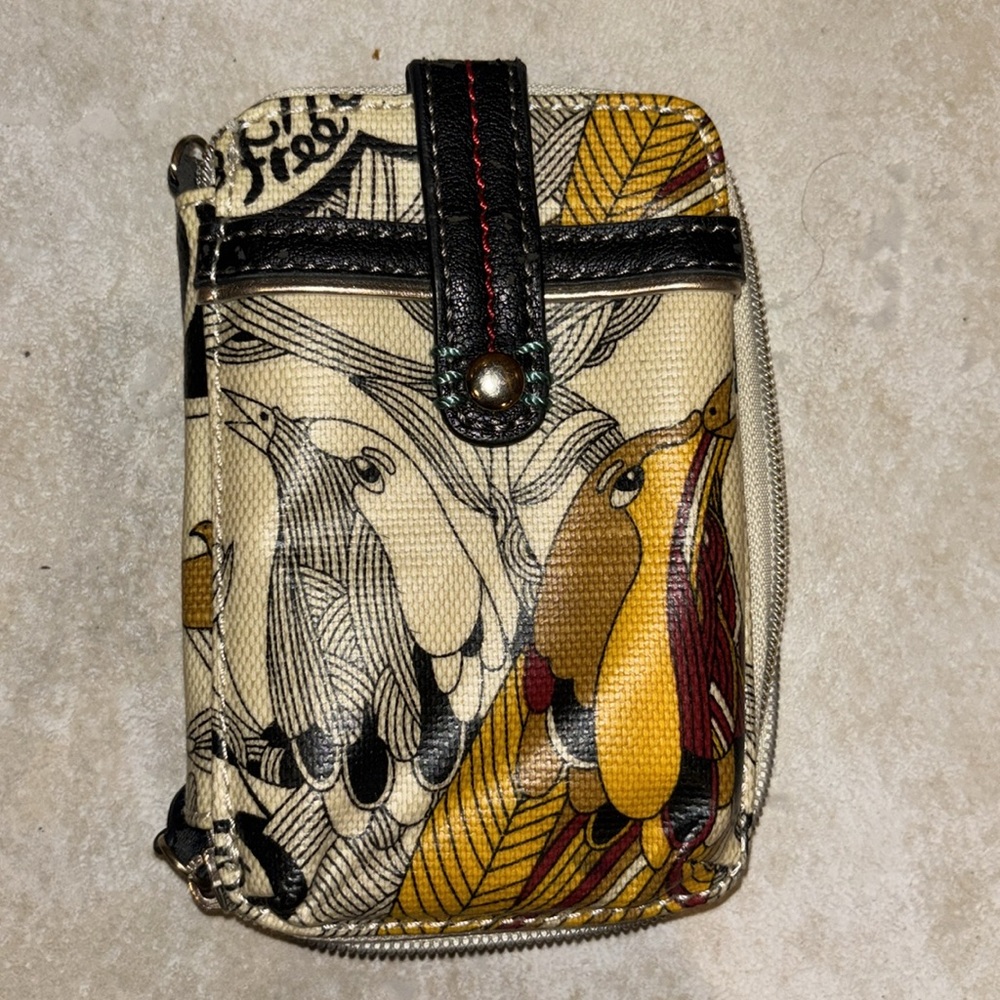 SAKROOTS SENDGEFN BUNDLE,, LOST wander WRISTLET CARD HOLDER PASSPORT HOLDER NWT - Picture 7 of 16